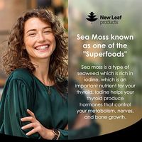 New Leaf Sea Moss Tablets 6 Month Supply